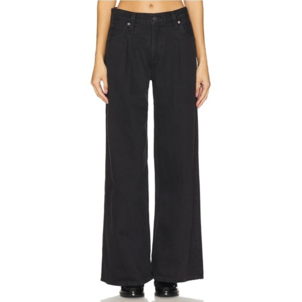 😃NWT LEVI'S BAGGY DAD WIDE LEG DENIM JEANS - Picture 2 of 12
